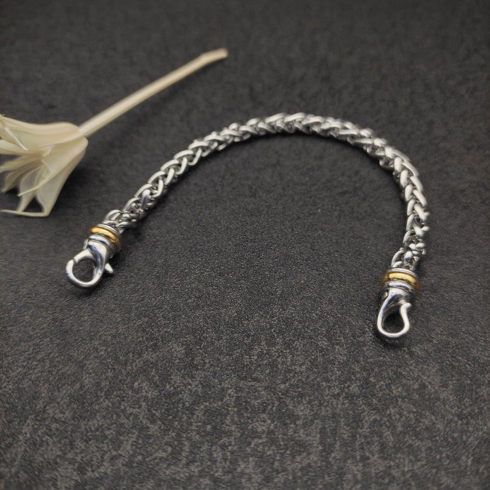 David Yurman 6mm Two-tone Hook Bracelet - Picture 6 of 9